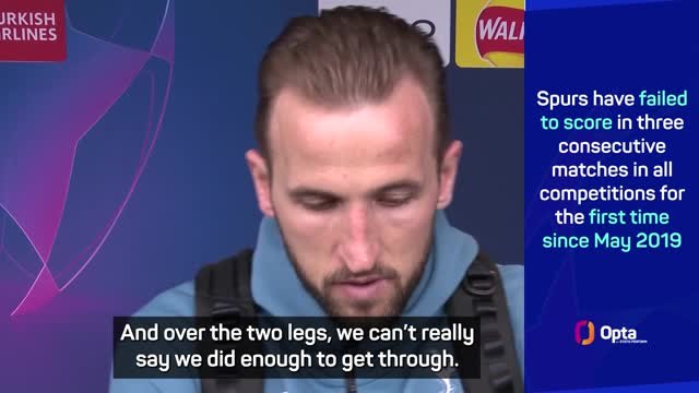 Kane demands Spurs improvements after 'disappointing' UCL exit