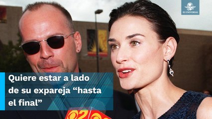 Para cuidar a Bruce Willis, Demi Moore se muda a casa del actor y su esposa