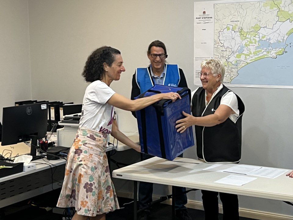 Port Stephens 2023 state election ballot draw