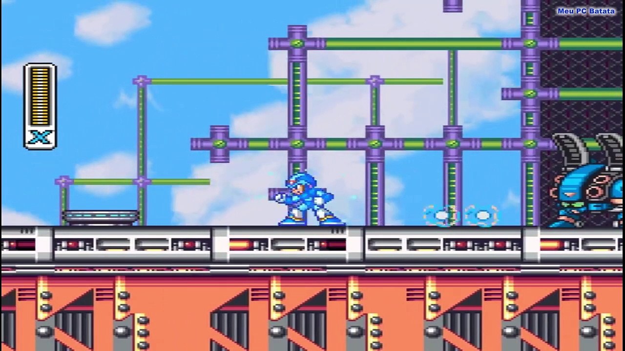Megaman X SNES Gameplay Completa