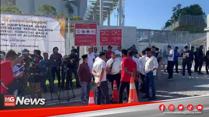 MGNews : Penyokong Muhyiddin Mula Berhimpun di SPRM