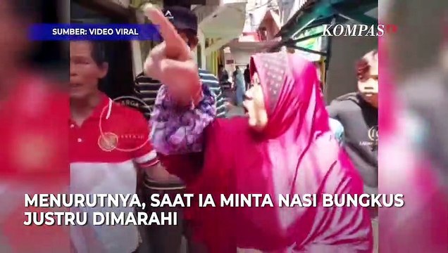 Viral! Bukan Korban Kebakaran Depo Pertamina Plumpang, Ibu-ibu Ngamuk Tak Dapat Bantuan Nasi