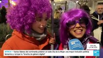 Movimiento feminista de Madrid salió a marchar dividido en dos manifestaciones distintas