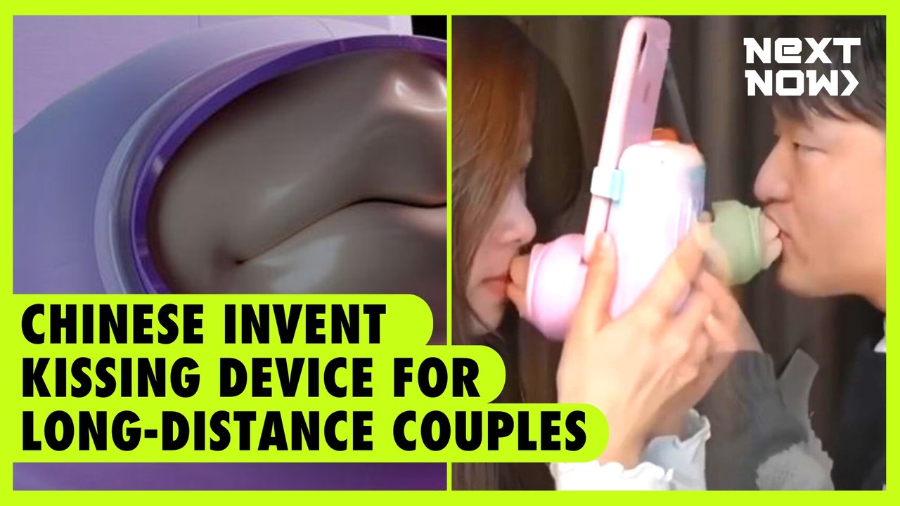 Chinese invents kissing device for long-distance couples | Next Now