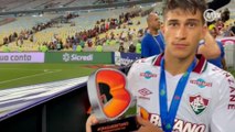 Herói do título da Taça Guanabara, Gabriel Pirani fala da felicidade de ser campeão no Maracanã