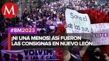 Hubo una gran convocatoria para la marcha del Día Internacional de la Mujer en Nuevo León