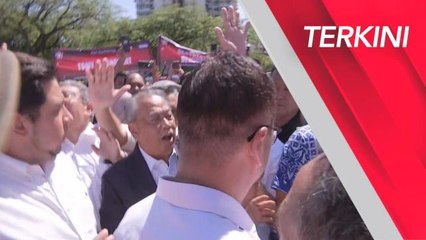 [TERKINI] Muhyiddin tiba di ibu pejabat SPRM