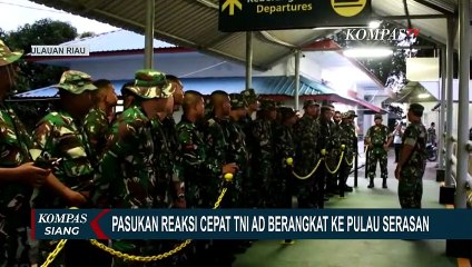 TNI AD Berangkatkan 59 Pasukan Bantu Korban Bencana di Natuna