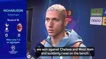 Richarlison hits out at lack of Spurs playing time after UCL exit