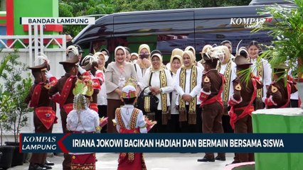 Iriana Jokowi Bagikan Hadiah dan Bermain Bersama Siswa!