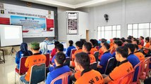 Rutan Kolaka Bekerjasama Dengan BNNK Kolaka Adakan Penyuluhan Hukum Bagi Warga Binaan