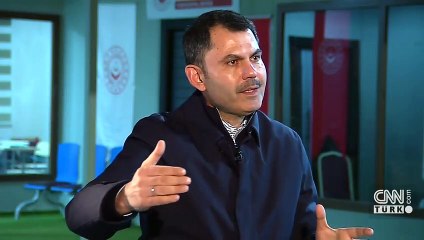 Bakan Murat Kurum'dan CNN Türk'te açıklamalar