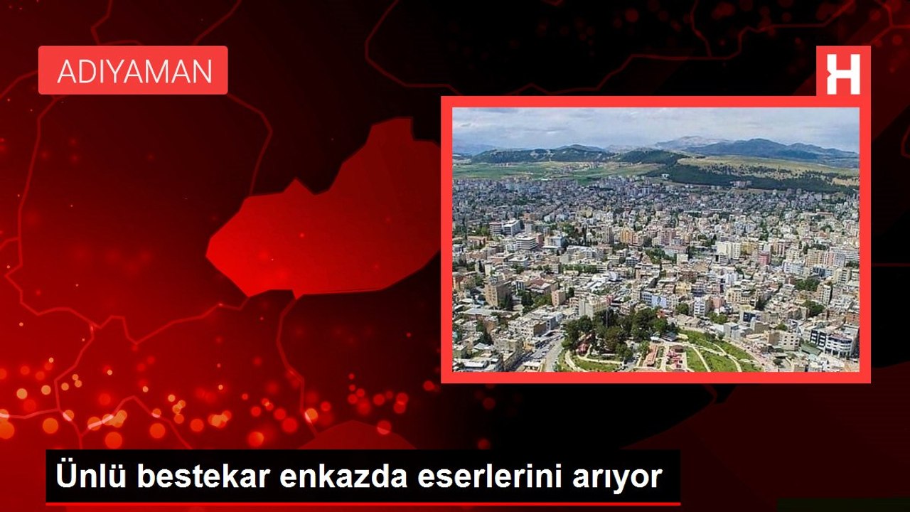 Ünlü bestekar enkazda eserlerini arıyor