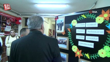 Bayburt'ta 37 yıllık öğretmene duygusal veda