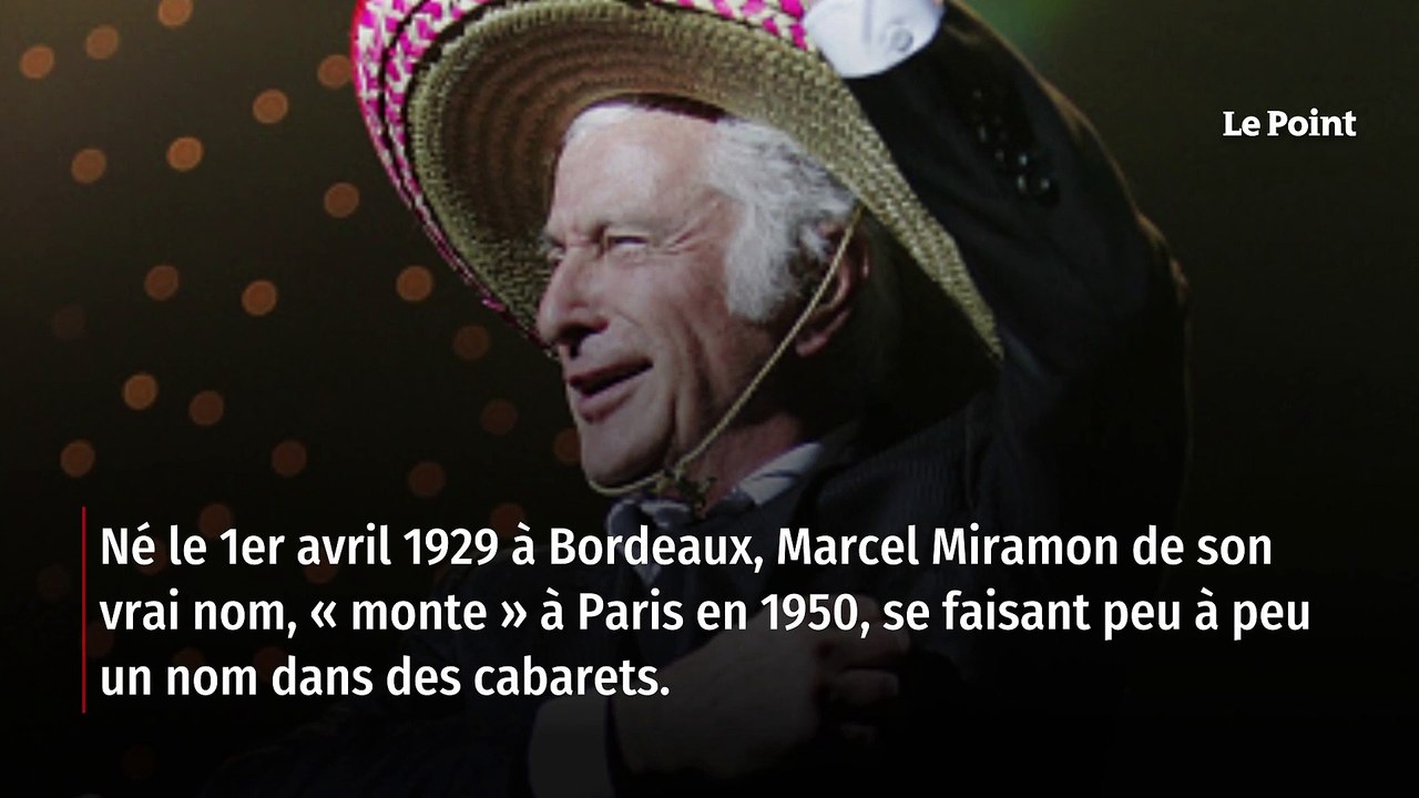Le chanteur Marcel Amont est mort à 93 ans