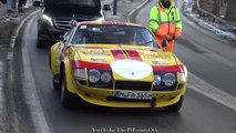 AMAZING Car Event in St.Moritz -2023- Pagani ZondaF- Codalunga- RUF- Miura- 550 Spyder- SVJ- RS3 MTM