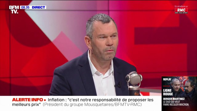 Thierry Cotillard, président du Groupement Les Mousquetaires: C'est notre responsabilité de proposer les meilleurs prix