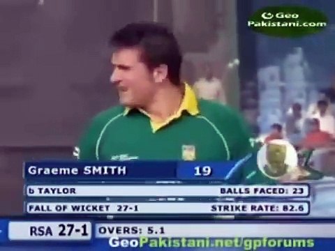 2006-07 Champions Trophy 2nd Semi Final South Africa v West Indies at Jaipur Nov 2nd 2006