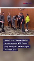 Heboh NCT Dream Salim Sama Pak Muh, Warganet: Kpop Makin Aneh
