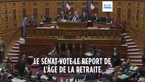 Réforme des retraites en France : le Sénat vote le recul de 62 à 64 ans de l'âge de départ