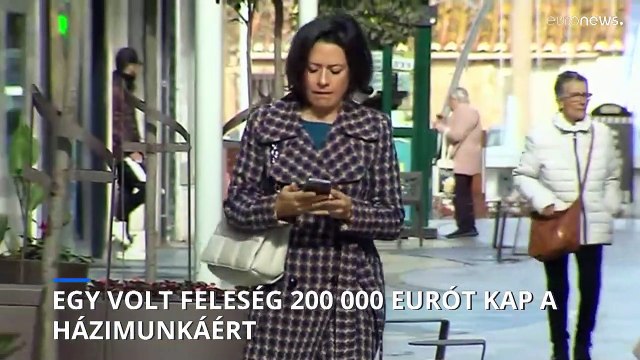 A volt feleség 200 ezer eurót kap a házimunkáért