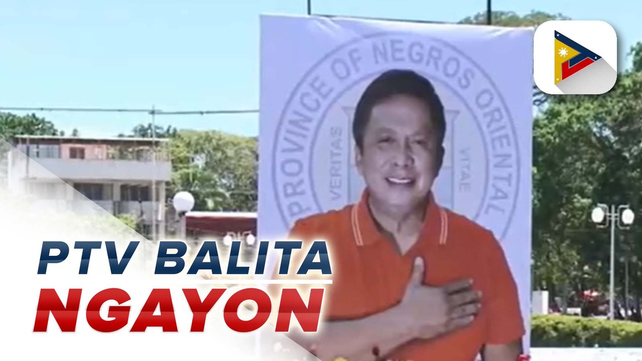 Labi ni Gov. Degamo, ililipat sa Negros Oriental Capitol para sa public viewing