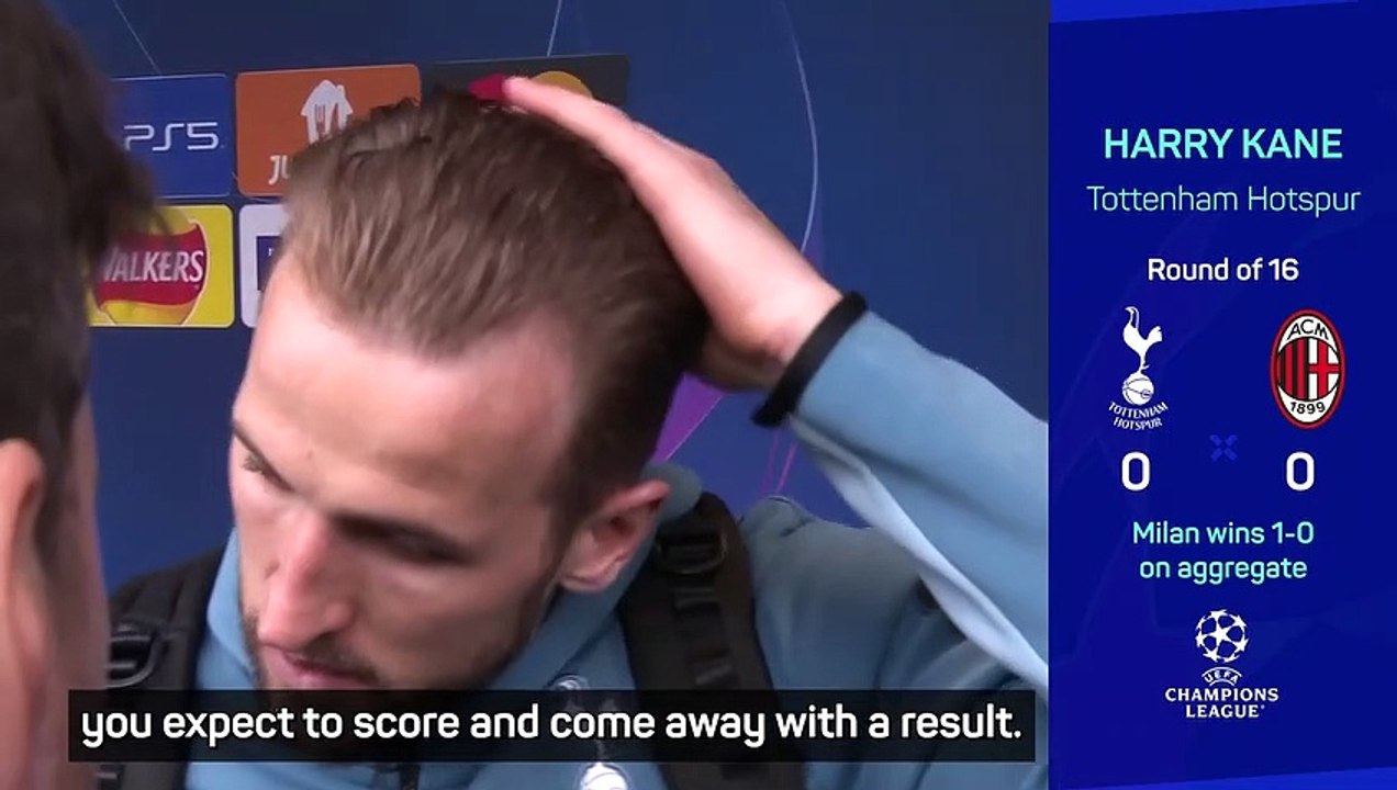Kane demands Spurs improvements after 'disappointing' UCL exit