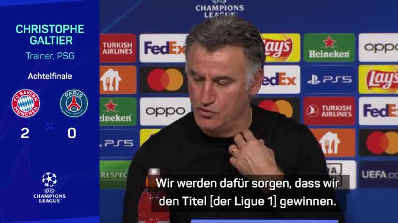 Galtier bedauert: Waren leider nicht vollständig