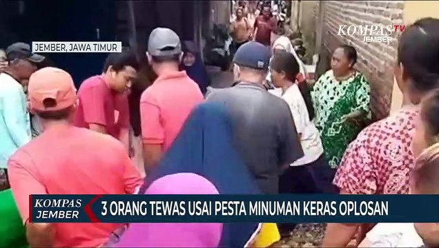 3 Orang di Jember Tewas Usai Pesta Miras Oplosan di Hajatan