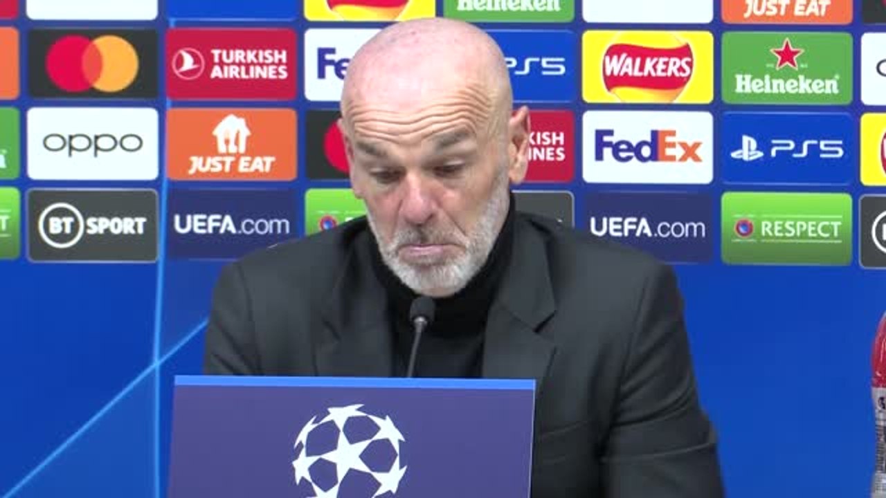 Pioli nach tottenham: "ein schritt nach dem anderen"