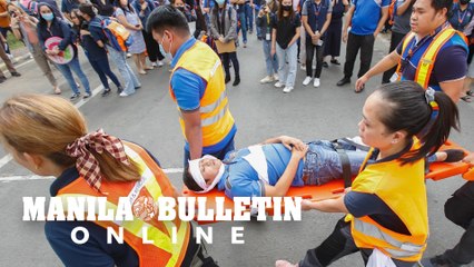 NDRRMC leads nationwide simultaneous earthquake drill at Camp Aguinaldo