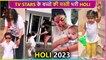 TV Stars Kids Cute Holi Celebration,Gola, Lianna, Gia & More