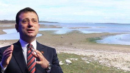 İmamoğlu: Susuzluk alarmıyla ilgili bir sorun henüz İstanbul'un gündeminde yok