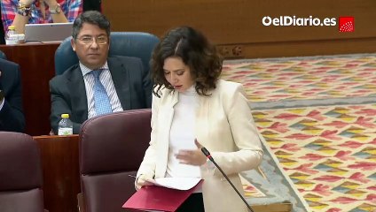 Ayuso, a Lobato: "Yo desde luego no tengo porqué imponer la paridad"