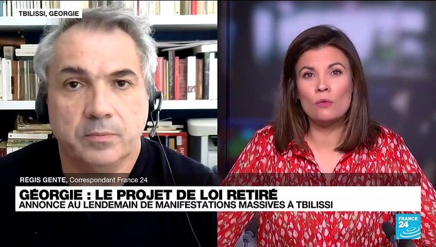 Géorgie : le projet de loi retiré, annonce après des manifestations massives à Tbilissi