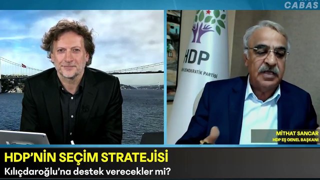 HDP'li Mithat Sancar: Bizim görüşmemiz CHP-HDP diyaloğu değildir, muhatabımız Millet İttifakı'nın ortak cumhurbaşkanı adayıdır