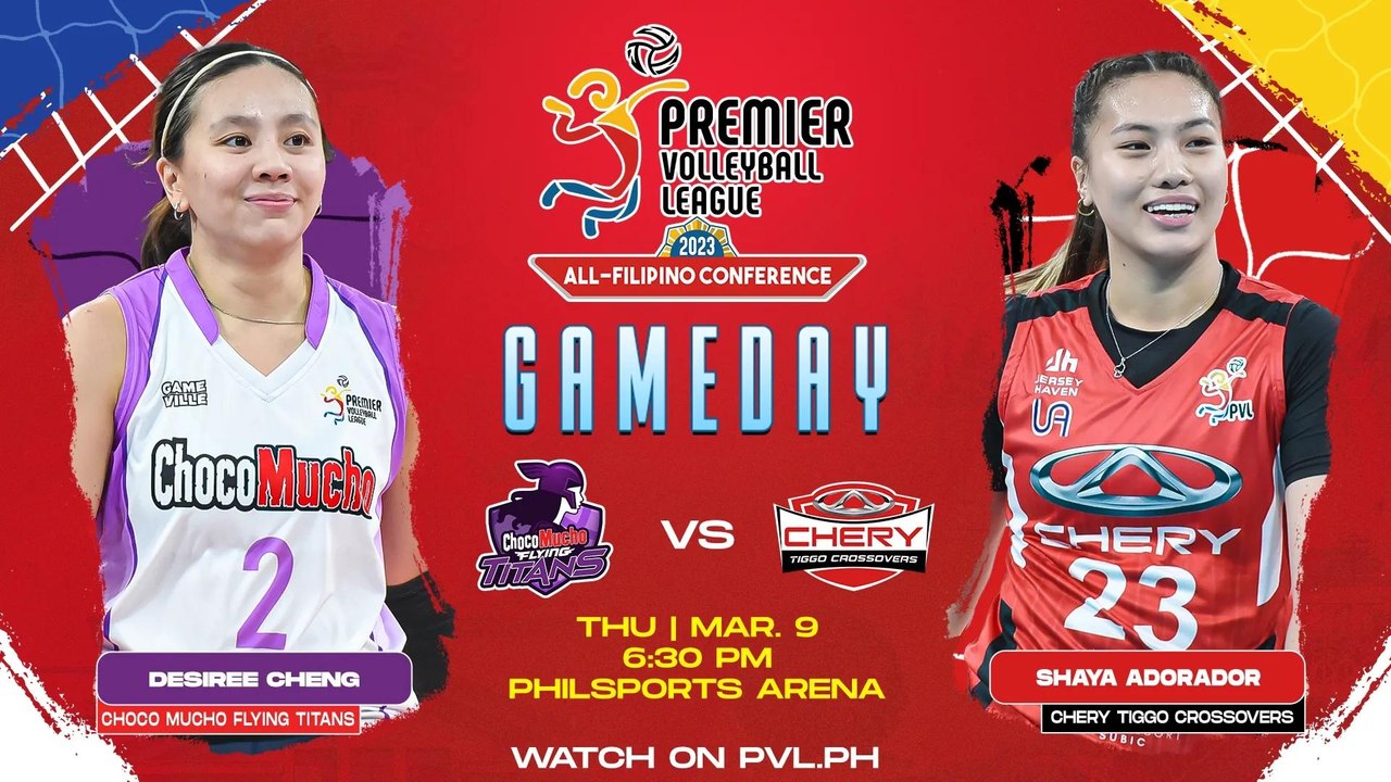 GAME 2 MARCH 9, 2023 | CHOCO MUCHO FLYING TITANS vs CHERY TIGGO CROSSOVERS  | ALL-FILIPINO CONFERENCE