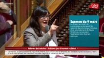 C. Apourceau-Poly dénonce le report de l'examen de l'amendement Retailleau sur les régimes spcéciaux