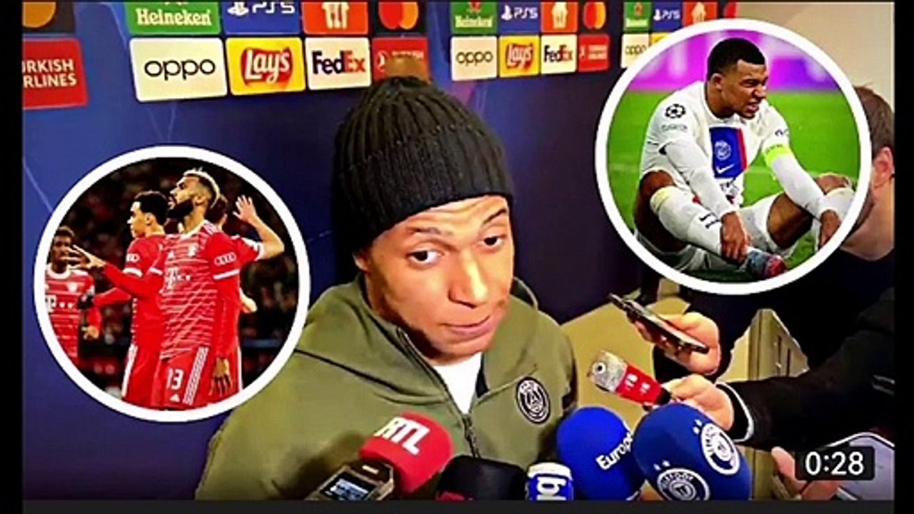 Kylian Mbappe INTERVIEW after PSG Champions Lea...