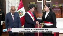 Migraciones emite alerta migratoria contra Betssy Chávez, Willy Huerta y Roberto Sánchez