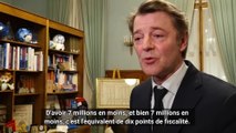 Hausse de la taxe foncière à Troyes : François Baroin «assume ce choix»