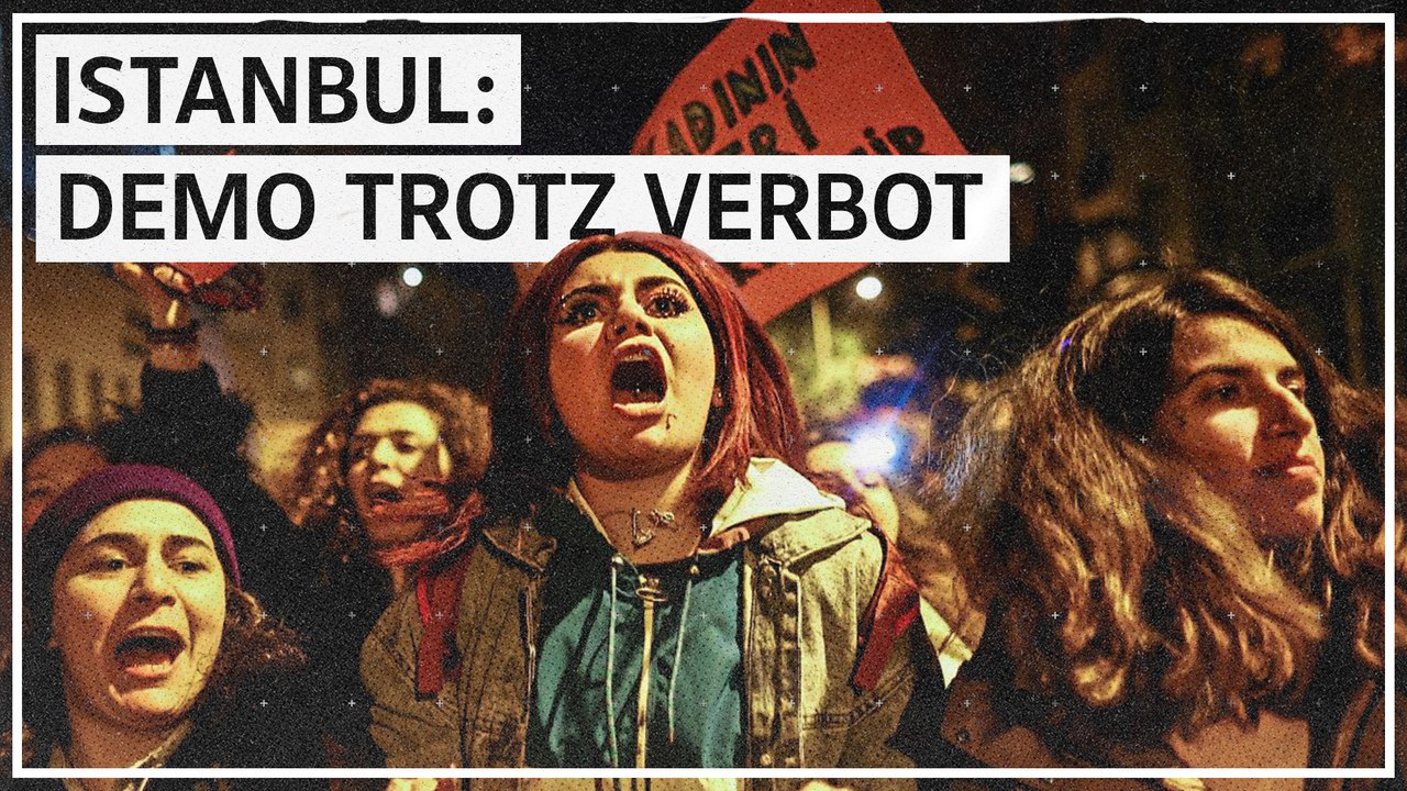 Frauen demonstrierten trotz Verbots in Istanbul: „Dieses Jahr sind wir hoffnungsvoll“