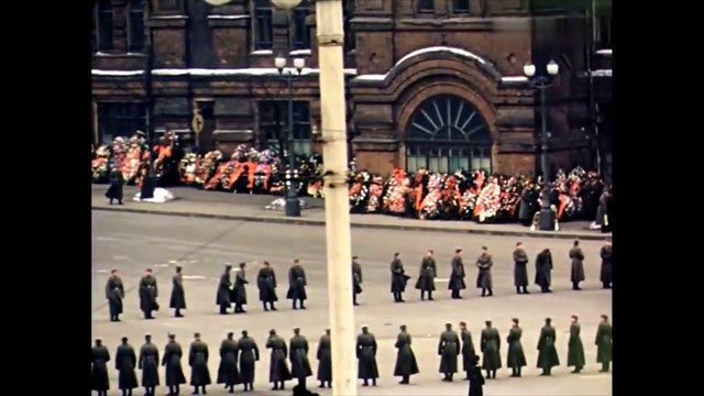 Видео похорон Сталина 9 марта 1953 г., снятое майором США