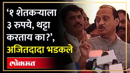 ‘फडणवीस १ शेतकऱ्याला फक्त ३ रुपये देणार’,म्हणत अजित पवार भडकले | Ajit Pawar on Maha Budget 2023| HA4