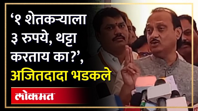 ‘फडणवीस १ शेतकऱ्याला फक्त ३ रुपये देणार’,म्हणत अजित पवार भडकले | Ajit Pawar on Maha Budget 2023| HA4