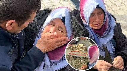 Enkazda kalan altınlarını bulundu, sevinçle koşarken bayıldı