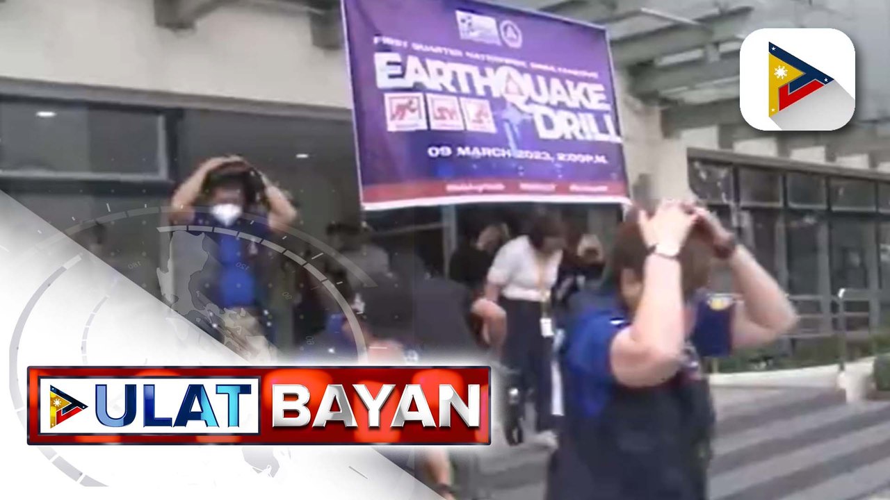 Iba't ibang LGUs at tanggapan ng pamahalaan kabilang ang PTV, nakiisa sa Nationwide Simultaneous Earthquake Drill