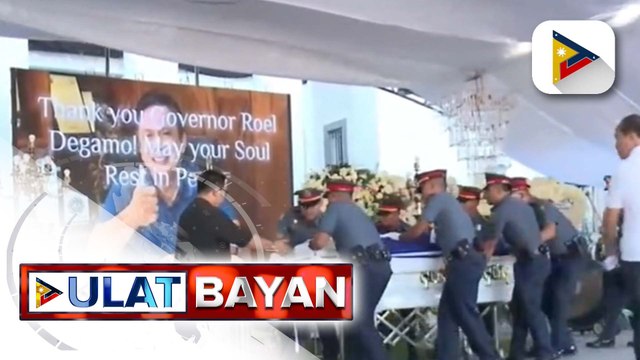 Mga labi ni Gov. Roel Degamo, nailipat ngayong araw sa kapitolyo ng Negros Oriental na nagsilbi niyang tanggapan mula pa 2011
