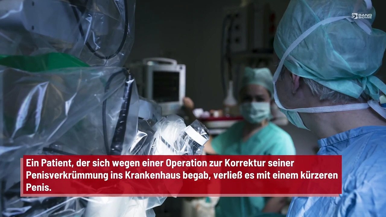 Nach Penis-Korrektur nun 6 cm kürzeres Stück
