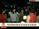 Reinauguran la Plaza de la Mujer en la parroquia San Pedro en Caracas
